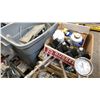 Image 5 : PALLET OF MIXED ITEMS INCL METAL HAND-OPERATED BOTTLE CAPPER, BURKERT TYPE 6213 SOLENOID VALVES,