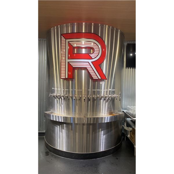 17 TAP DRAFT BEER DISPENSING SYSTEM *LARGE R LOGO NOT INCLUDED*