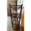 Image 4 : BLACK METAL 3 TIER SHELF RACKING UNIT *CONTENTS NOT INCLUDED*