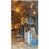 Image 2 : 7 BAYS OF BLUE PALLET RACKING - (9) 16FT UPRIGHTS, (24) 9FT & (4) 12FT SIDE RAILS WITH MOSTLY