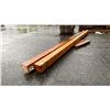 Image 1 : 2 LARGE DOUGLAS FIR WOOD BEAMS NO.1 GRADE 8" X 8" X 20FT LONG