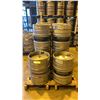 Image 1 : GROUP OF (10) 50 LITRE ALUMINIUM BREWERY KEGS