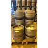 Image 1 : GROUP OF (10) 50 LITRE ALUMINIUM BREWERY KEGS