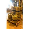 Image 2 : GROUP OF (10) 50 LITRE ALUMINIUM BREWERY KEGS