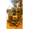 Image 2 : GROUP OF (10) 50 LITRE ALUMINIUM BREWERY KEGS
