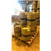 Image 2 : GROUP OF (10) 50 LITRE ALUMINIUM BREWERY KEGS