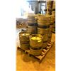 Image 2 : GROUP OF (10) 50 LITRE ALUMINIUM BREWERY KEGS