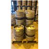 Image 1 : GROUP OF (10) 50 LITRE ALUMINIUM BREWERY KEGS