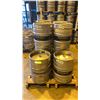 Image 1 : GROUP OF (10) 50 LITRE ALUMINIUM BREWERY KEGS