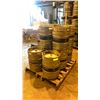 Image 2 : GROUP OF (10) 50 LITRE ALUMINIUM BREWERY KEGS