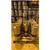 Image 1 : GROUP OF (10) 30 LITRE ALUMINIUM BREWERY KEGS