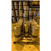 Image 1 : GROUP OF (10) 30 LITRE ALUMINIUM BREWERY KEGS