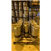 Image 1 : GROUP OF (10) 30 LITRE ALUMINIUM BREWERY KEGS