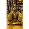 Image 1 : GROUP OF (10) 30 LITRE ALUMINIUM BREWERY KEGS