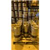 Image 1 : GROUP OF (10) 30 LITRE ALUMINIUM BREWERY KEGS