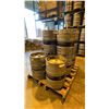 Image 2 : GROUP OF (10) 50 LITRE ALUMINIUM BREWERY KEGS