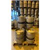 Image 1 : GROUP OF (10) 50 LITRE ALUMINIUM BREWERY KEGS