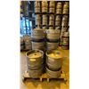 Image 1 : GROUP OF (10) 50 LITRE ALUMINIUM BREWERY KEGS