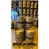 Image 1 : GROUP OF (10) 50 LITRE ALUMINIUM BREWERY KEGS