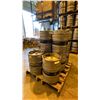 Image 2 : GROUP OF (10) 50 LITRE ALUMINIUM BREWERY KEGS