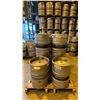 Image 1 : GROUP OF (10) 50 LITRE ALUMINIUM BREWERY KEGS