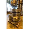 Image 2 : GROUP OF (10) 50 LITRE ALUMINIUM BREWERY KEGS