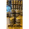 Image 1 : GROUP OF (10) 50 LITRE ALUMINIUM BREWERY KEGS