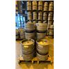 Image 1 : GROUP OF (10) 50 LITRE ALUMINIUM BREWERY KEGS