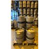 Image 1 : GROUP OF (10) 50 LITRE ALUMINIUM BREWERY KEGS