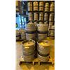 Image 1 : GROUP OF (10) 50 LITRE ALUMINIUM BREWERY KEGS