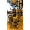 Image 2 : GROUP OF (10) 50 LITRE ALUMINIUM BREWERY KEGS
