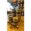 Image 2 : GROUP OF (10) 50 LITRE ALUMINIUM BREWERY KEGS