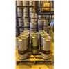 Image 1 : GROUP OF (10) 30 LITRE ALUMINIUM BREWERY KEGS