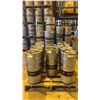 Image 1 : GROUP OF (10) 30 LITRE ALUMINIUM BREWERY KEGS