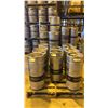 Image 1 : GROUP OF (10) 30 LITRE ALUMINIUM BREWERY KEGS