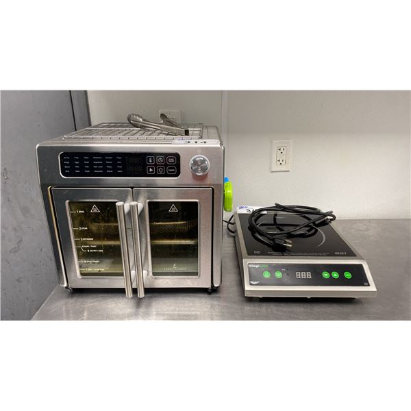 EMERIL LAGASSE COUNTER TOP OVEN AND MIRAGE CADET COUNTER TOP INDUCTION RANGE