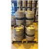 Image 1 : GROUP OF (10) 50 LITRE ALUMINIUM BREWERY KEGS