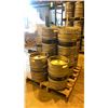 Image 2 : GROUP OF (10) 50 LITRE ALUMINIUM BREWERY KEGS