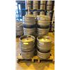 Image 1 : GROUP OF (10) 50 LITRE ALUMINIUM BREWERY KEGS