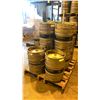 Image 2 : GROUP OF (10) 50 LITRE ALUMINIUM BREWERY KEGS
