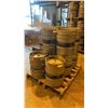 Image 2 : GROUP OF (10) 50 LITRE ALUMINIUM BREWERY KEGS