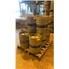 Image 2 : GROUP OF (10) 50 LITRE ALUMINIUM BREWERY KEGS