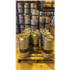 Image 1 : GROUP OF (10) 30 LITRE ALUMINIUM BREWERY KEGS