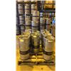Image 1 : GROUP OF (10) 30 LITRE ALUMINIUM BREWERY KEGS