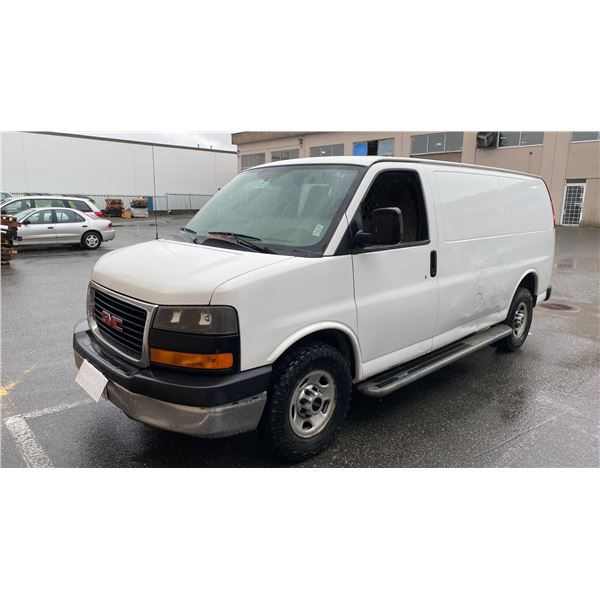2015 GMC SAVANA 2500, 3DR CARGO VAN, WHITE, VIN 1GTW7FCF6F1275108,