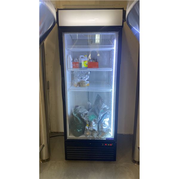 SINGLE DOOR COMMERCIAL COOLER *CONTENTS NOT INCLUDED*