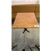 Image 3 : SMALL COUNTER HEIGHT BAR/BISTRO TABLE - APPROX. 2FT X 2FT X 3FT HIGH