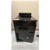 Image 1 : HEAVY LOCKING 2 DRAWER CABINET WITH BOTTOM SAFE