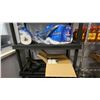 Image 7 : 2 STORAGE SHELVES AND CONTENTS