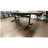 Image 4 : 8FT BOARDROOM TABLE WITH CENTER POWER CONSOLE
